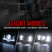 LED Headlights Modes