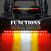 Rear Chase Strobe Light Bar function