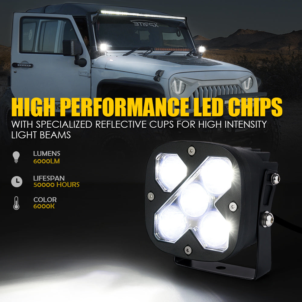 CREE LED Spot Lights Construction