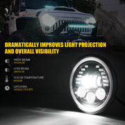 LED Headlights With DRL