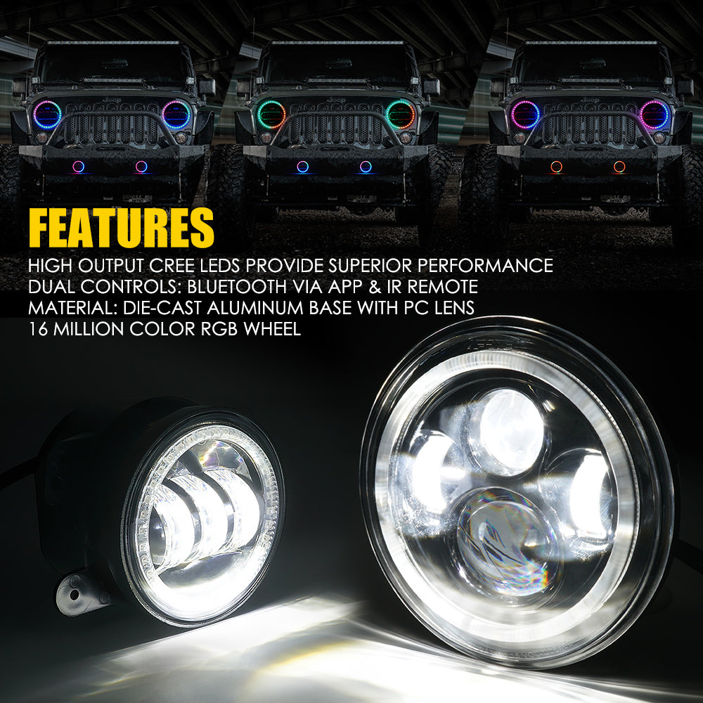 LED Fog & Headlight More