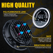 LED Headlights With DRL