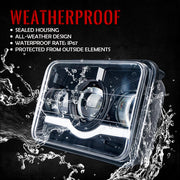 LED Headlights Includes