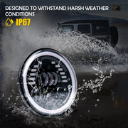 LED Headlights With DRL
