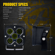 CREE LED Spot Lights Angle