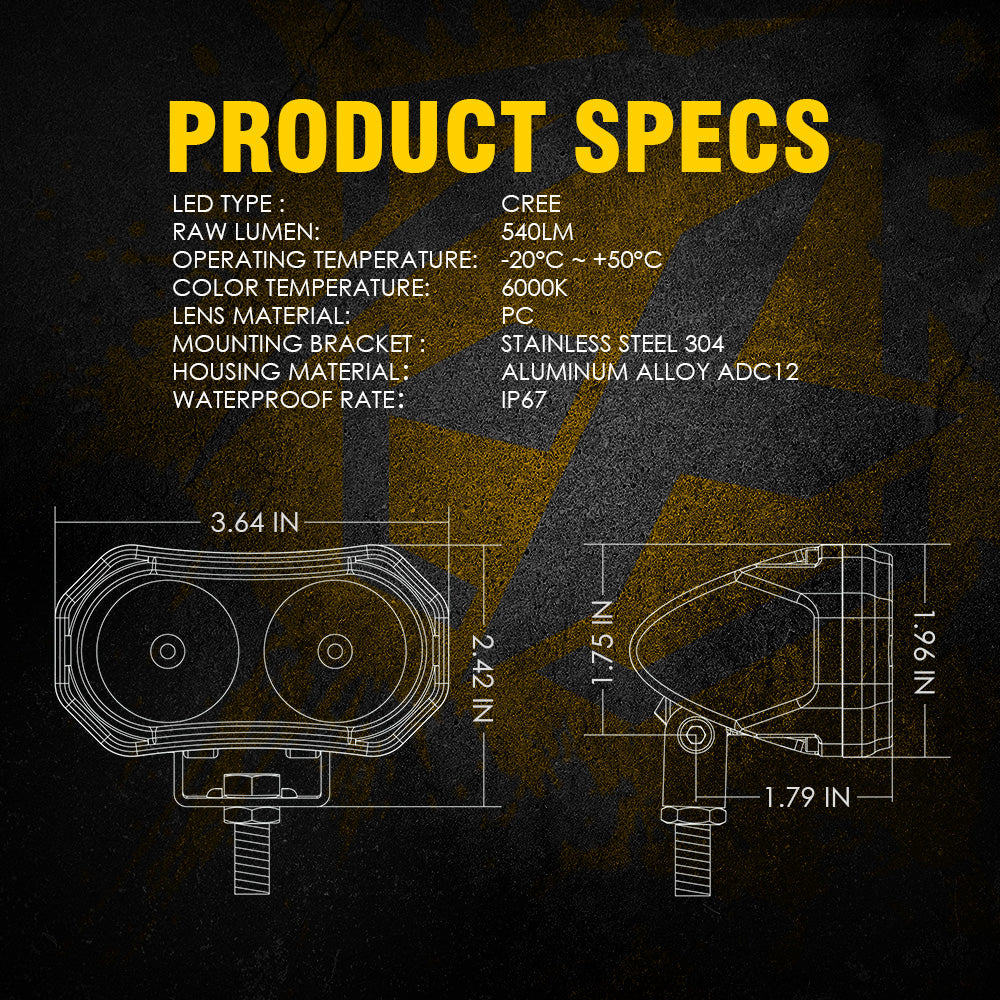 LED Spot Light Specs
