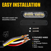 Emergency Strobe Light Installation