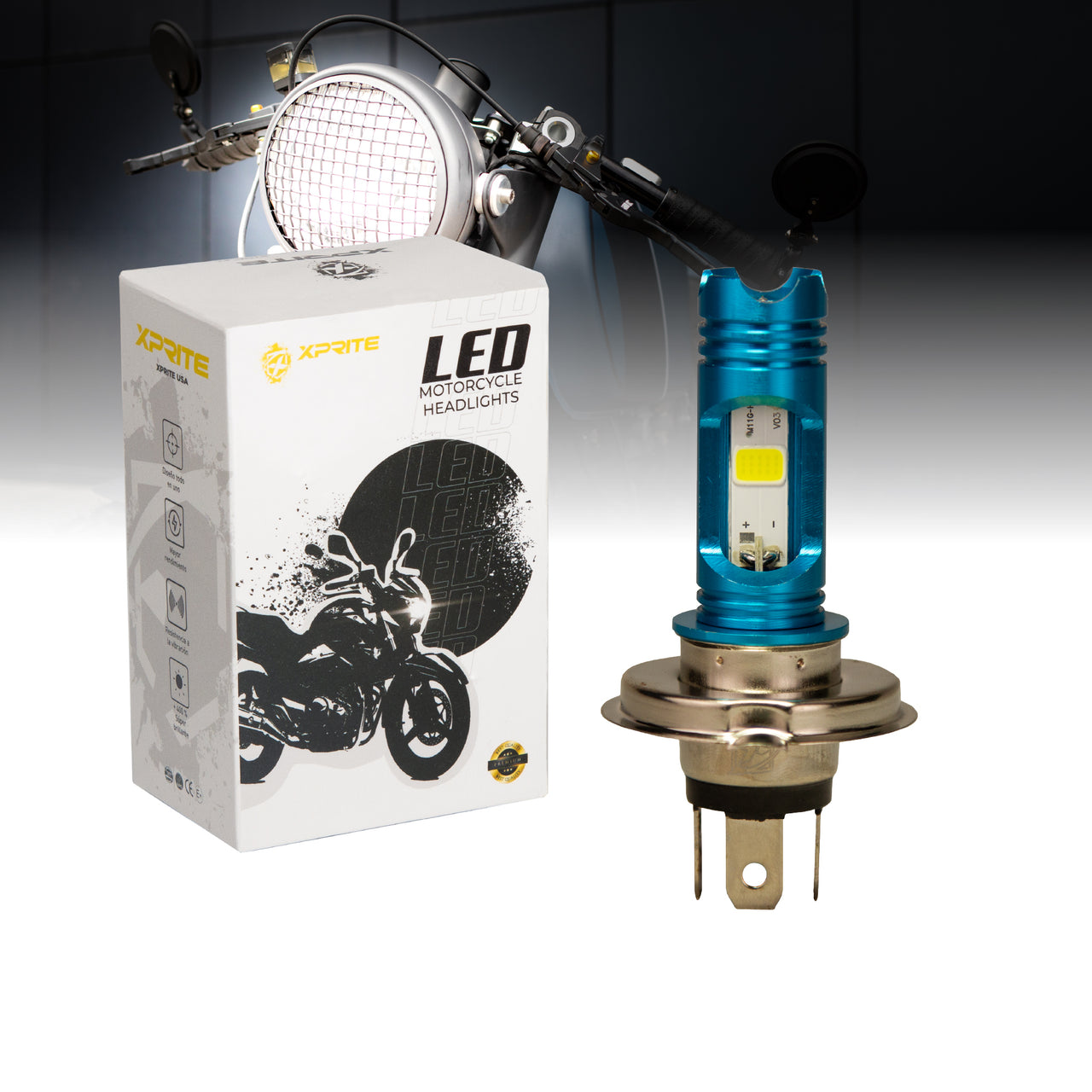 Bombilla LED Para Faros de Motocicleta | M11G H4 8W